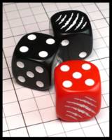 Dice : Dice - 6D - Gifts for Geek Feral Dice - JA Collection Apr 2024